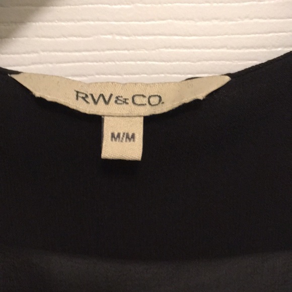 RW & Co Sheer Blouse - Picture 3 of 4